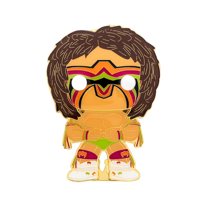 Funko Pop WWE Ultimate Warrior 4" Pop! Enamel Pin