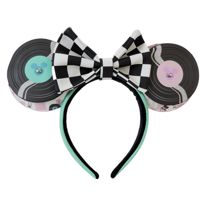 Loungefly Disney Mickey & Minnie Date Diner Records Headband
