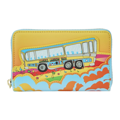 Loungefly The Beatles Magical Mystery Tour Bus Zip Wallet