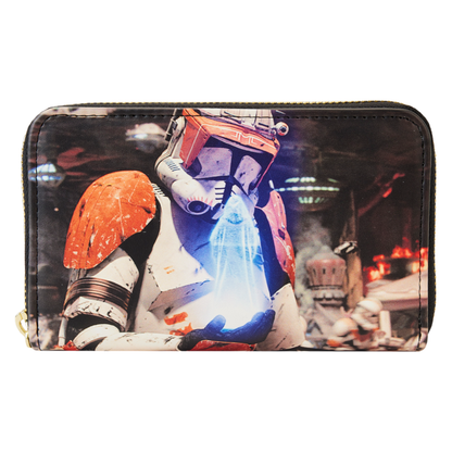 Loungefly Star Wars: Revenge of the Sith Scene Zip Around Wallet