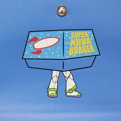 Loungefly Toy Story Pizza Planet Super Nova Burger Wallet
