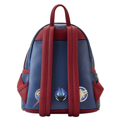 Loungefly The Marvels (2023) Group Symbol Glow Mini Backpack