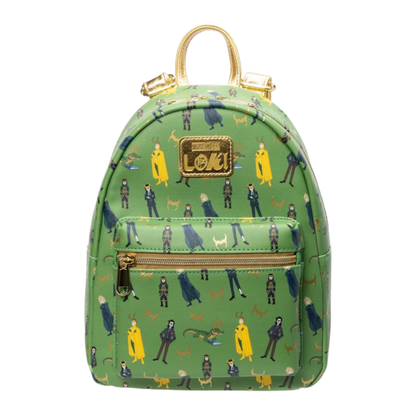Loungefly Loki (TV) Loki Print US Exclusive Mini Backpack [RS]