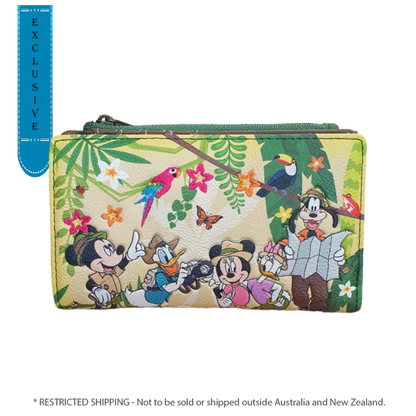 Loungefly Disney Mickey & Friends Jungle US Exclusive Wallet [RS]