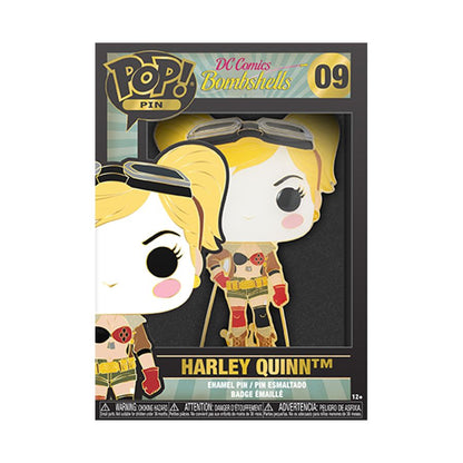 Funko Pop DC Bombshells Harley Quinn 4" Pop! Enamel Pin