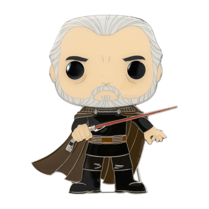 Funko Pop Star Wars Count Dooku 4" Pop! Enamel Pin
