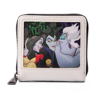 Loungefly Disney Villains Villains Club Polaroid Zip Purse