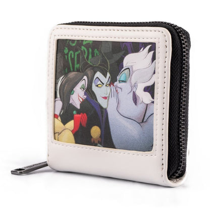 Loungefly Disney Villains Villains Club Polaroid Zip Purse