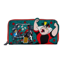 Loungefly Alice in Wonderland (1951) Queen of Hearts Zip Purse