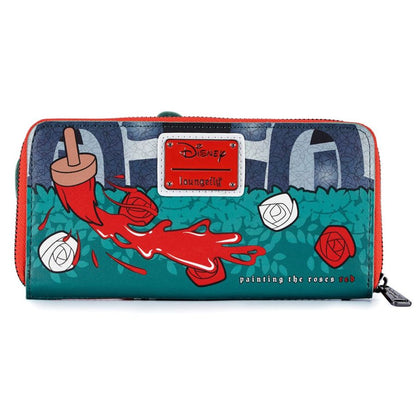 Loungefly Alice in Wonderland (1951) Queen of Hearts Zip Purse