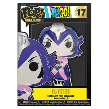 Funko Pop Teen Titans Go! Raven tNBtS 4" Pop! Enamel Pin