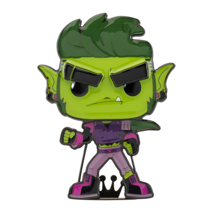 Funko Pop Teen Titans Go! Beast Boy tNBtS 4" Pop! Enamel Pin