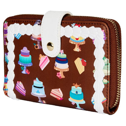 Loungefly Disney Princess Cakes Zip Purse