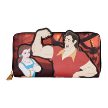 Loungefly Beauty and the Beast (1991) Gaston Zip Purse