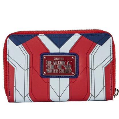 Loungefly The Falcon and the Winter Soldier Captain America Zip Purse
