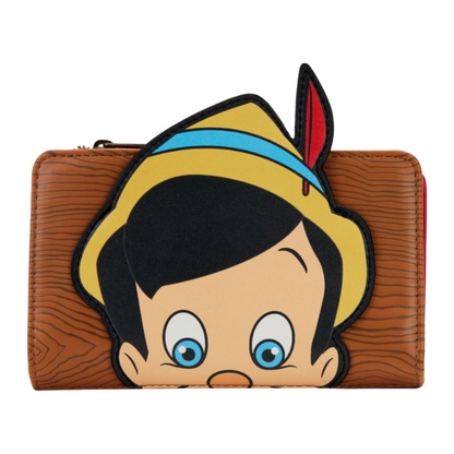 Loungefly Pinocchio (1940) Pinocchio Peeking Flap Purse