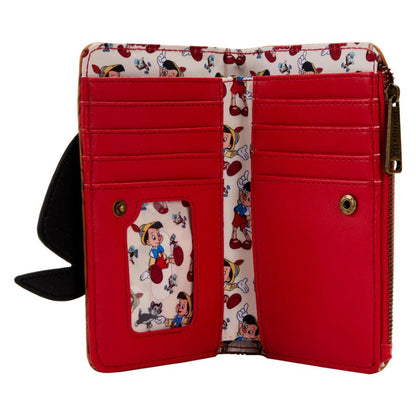 Loungefly Pinocchio (1940) Pinocchio Peeking Flap Purse
