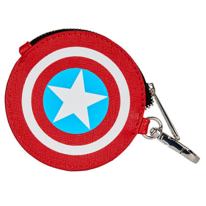 Loungefly Marvel Comics Avengers Floral Tattoo Shoulder Bag