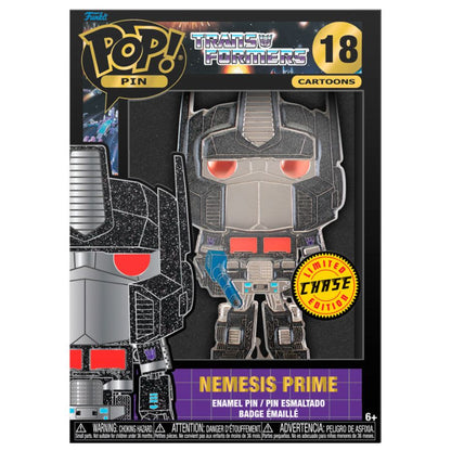 Funko Pop Transformers (TV) Optimus Prime 4" (with chase) Pop! Enamel Pin