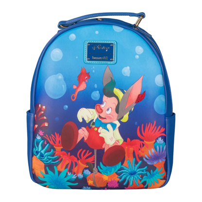 Loungefly Pinocchio (1940) Sea US Exclusive Mini Backpack [RS]