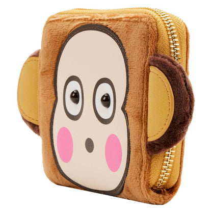 Loungefly Hello Kitty Monkichi Costume Zip Around Wallet