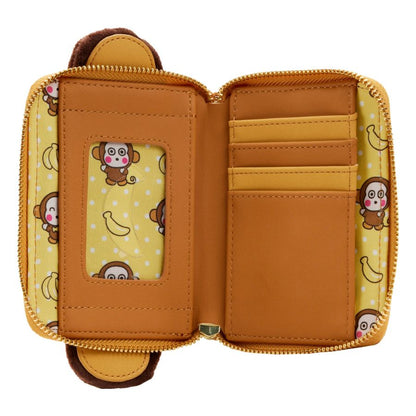 Loungefly Hello Kitty Monkichi Costume Zip Around Wallet