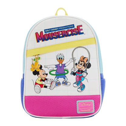 Loungefly Disney Mousercise Mini Backpack