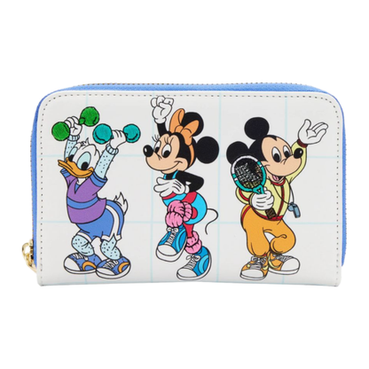Loungefly Disney Mousercise Zip Purse