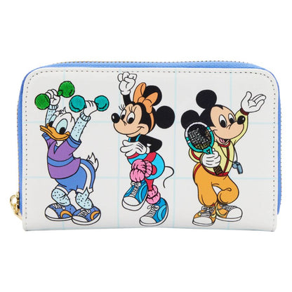 Loungefly Disney Mousercise Zip Purse