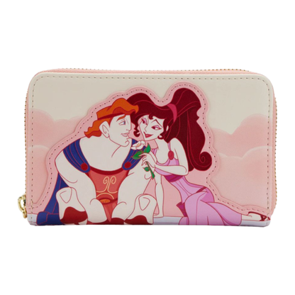 Loungefly Hercules (1997) Hercules and Megara 25th Anniversary Zip Purse