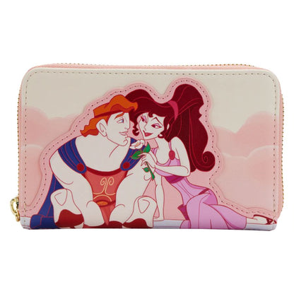 Loungefly Hercules (1997) Hercules and Megara 25th Anniversary Zip Purse