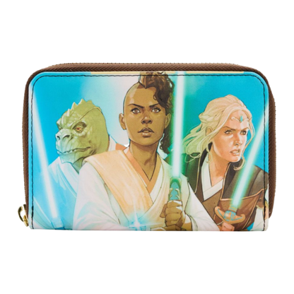 Loungefly Star Wars High Republic Comic Zip Around Wallet