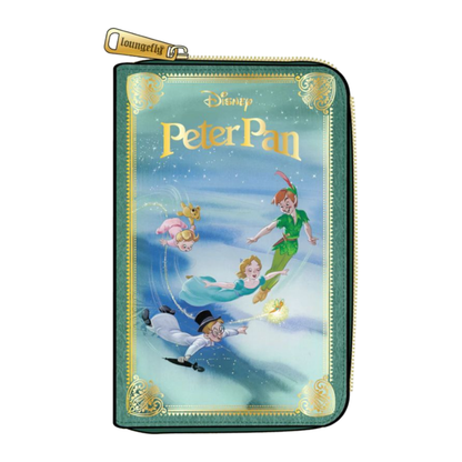 Loungefly Peter Pan (1953) Book Series Zip Purse