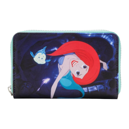 Loungefly The Little Mermaid (1989) Princess Scenes Zip Purse