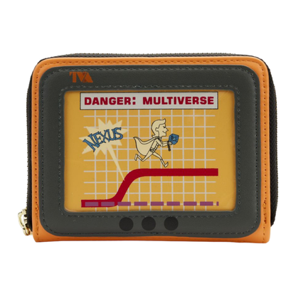 Loungefly Loki (TV) TVA Miss Minutes Zip Purse