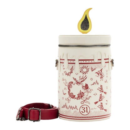 Loungefly Hocus Pocus Black Flame Candle Glow Crossbody Bag