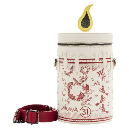 Loungefly Hocus Pocus Black Flame Candle Glow Crossbody Bag