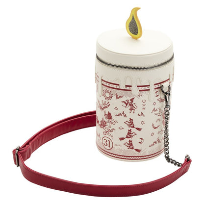 Loungefly Hocus Pocus Black Flame Candle Glow Crossbody Bag