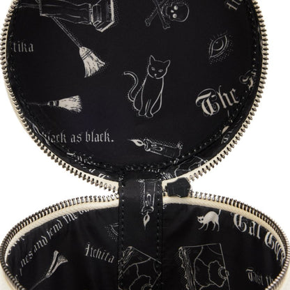 Loungefly Hocus Pocus Black Flame Candle Glow Crossbody Bag
