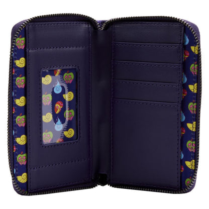 Loungefly Disney Villains In the Dark Zip Purse