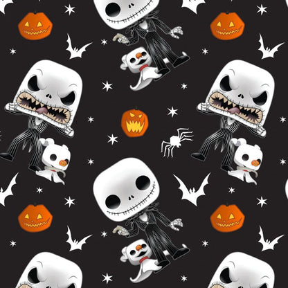 Loungefly The Nightmare Before Christmas Jack Skellington House Pop! Glow Zip Purse