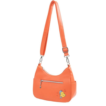 Loungefly Little Mermaid (1989) Ariel Fork Charm US Exclusive Satchel Bag [RS]