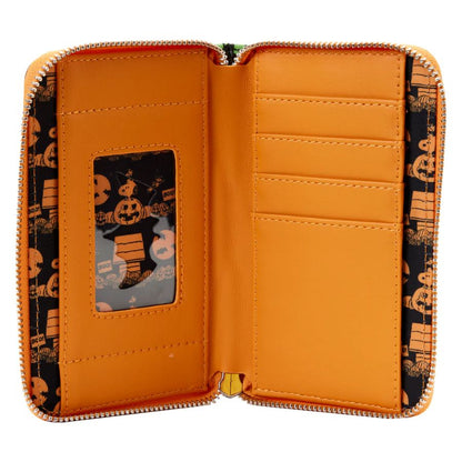Loungefly Peanuts Great Pumpkin Snoopy Doghouse Zip Purse