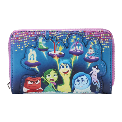 Loungefly Inside Out Control Panel Zip Purse