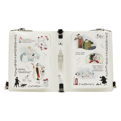 Loungefly 101 Dalmatians (1961) Classic Book Convertible Crossbody