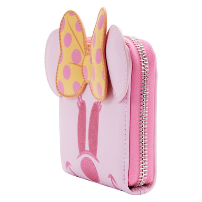 Loungefly Disney Minnie Pastel Ghost Glow Mini Zip Purse