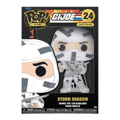Funko Pop G.I. Joe Storm Shadow Group 4" (with chase) Pop! Enamel Pin