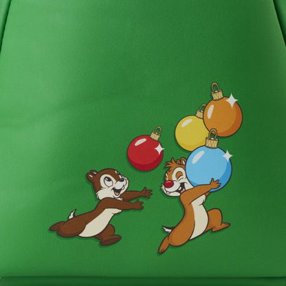 Loungefly Disney Chip & Dale Christmas Tree Ornamental Backpack