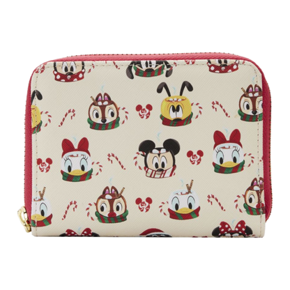 Loungefly Disney Hot Cocoa Zip Around Purse