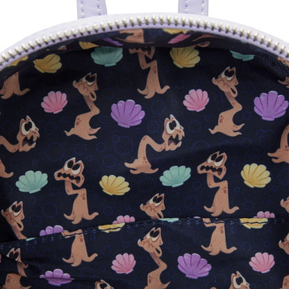 Loungefly The Little Mermaid (1989) Ursula Lair Glow Mini Backpack